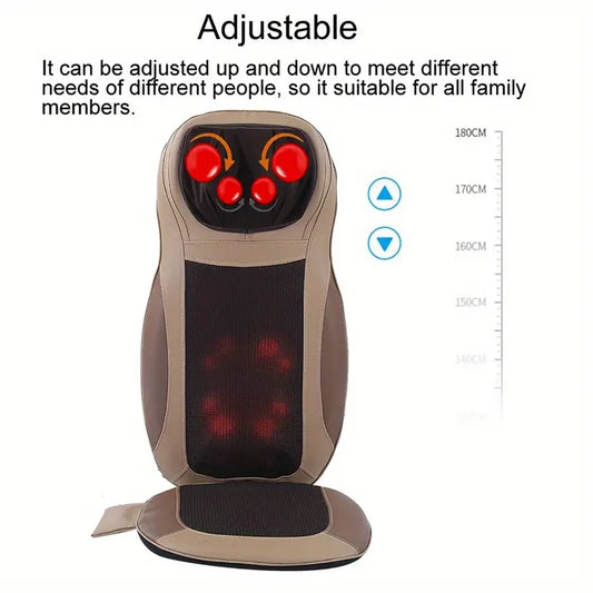 Recreational Massage Chair Seat Cushion(Brown)-1