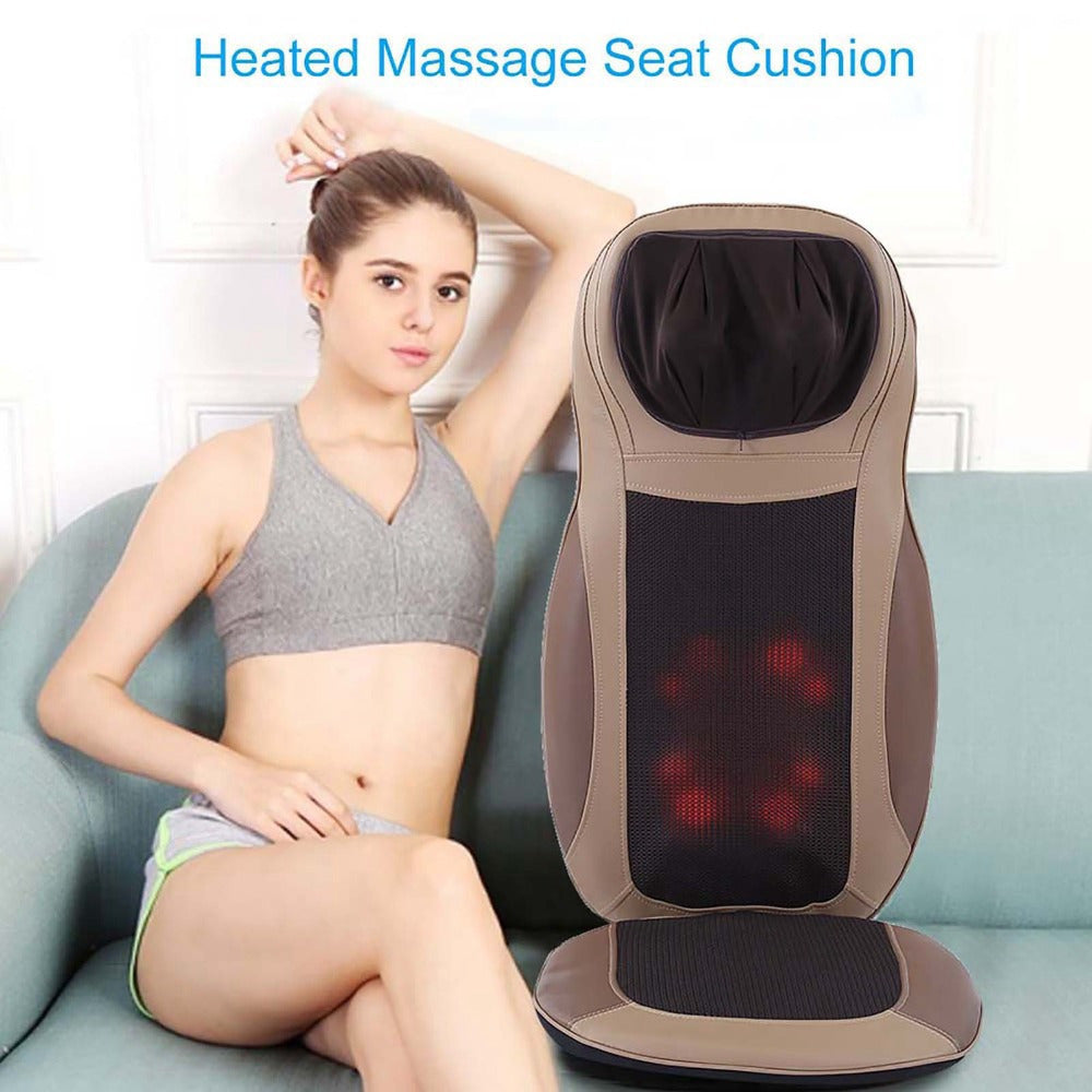 Recreational Massage Chair Seat Cushion(Brown)-4