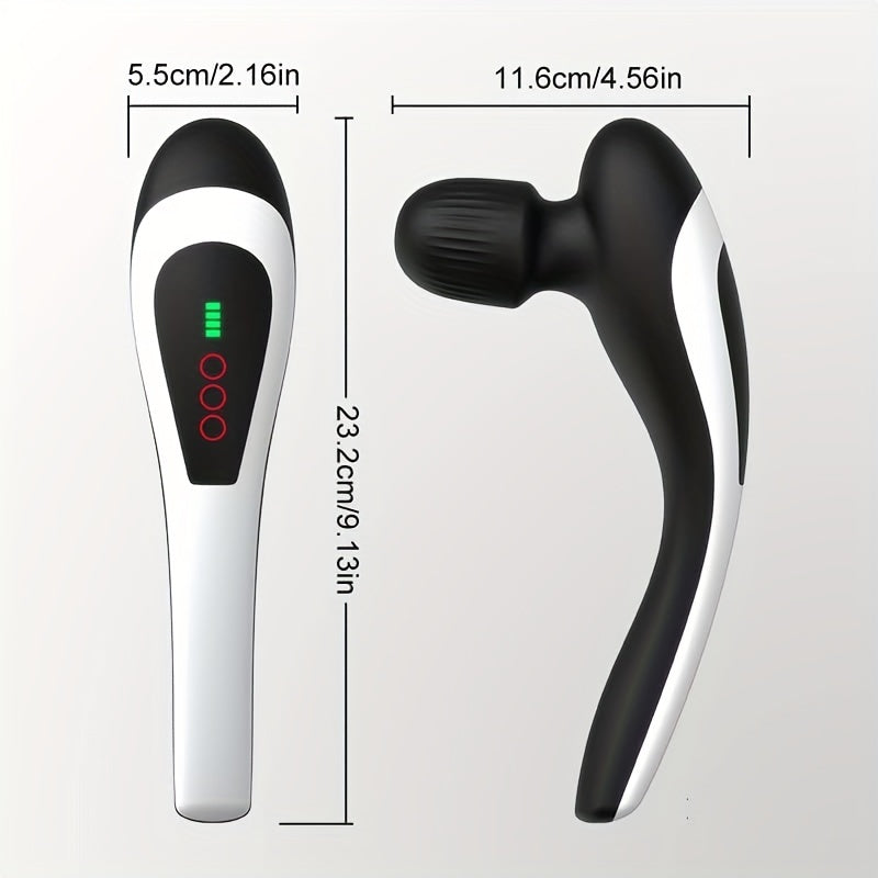 NNETM Portable Electric Massage Stick – 8-Speed(Black)-2